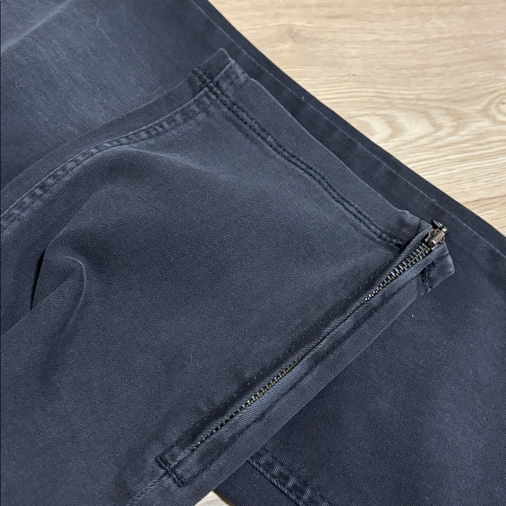 MAC (4) Dream Chic Denim in Anthracite Fancy Wash Cropped Ankle Zipper Slim NWT - Picture 12 of 16